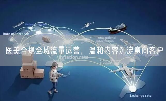 医美合规全域流量运营，温和内容沉淀意向客户