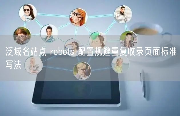 泛域名站点 robots 配置规避重复收录页面标准写法