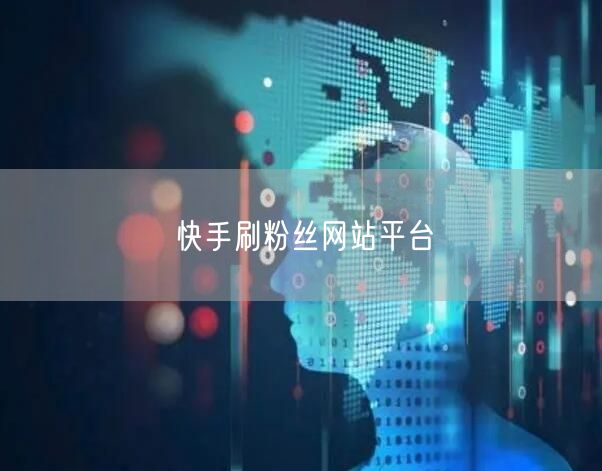 快手刷粉丝网站平台