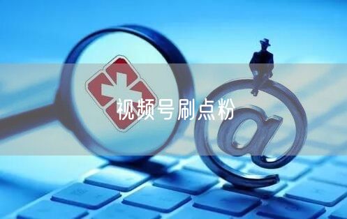 视频号刷点粉