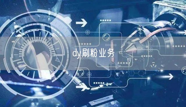 dy刷粉业务