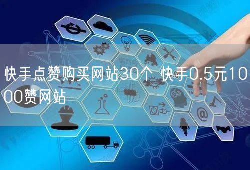 快手点赞购买网站30个 快手0.5元1000赞网站