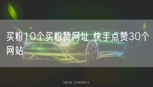 买粉10个买粉赞网址 快手点赞30个网站