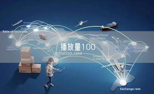 播放量100