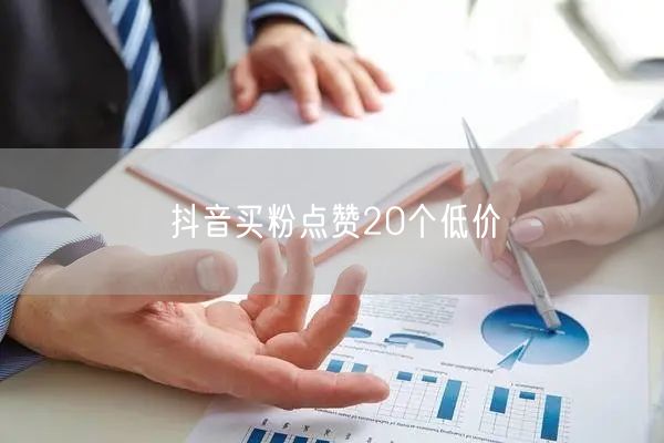抖音买粉点赞20个低价