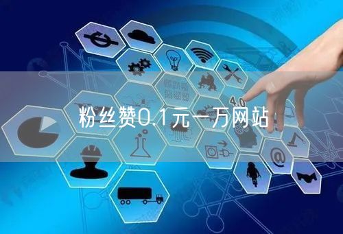 粉丝赞0.1元一万网站
