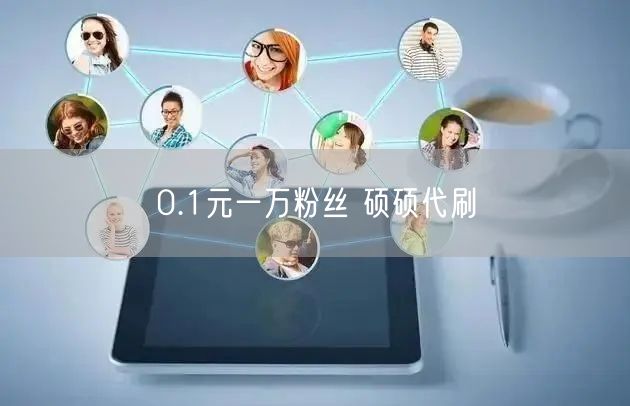 0.1元一万粉丝 硕硕代刷